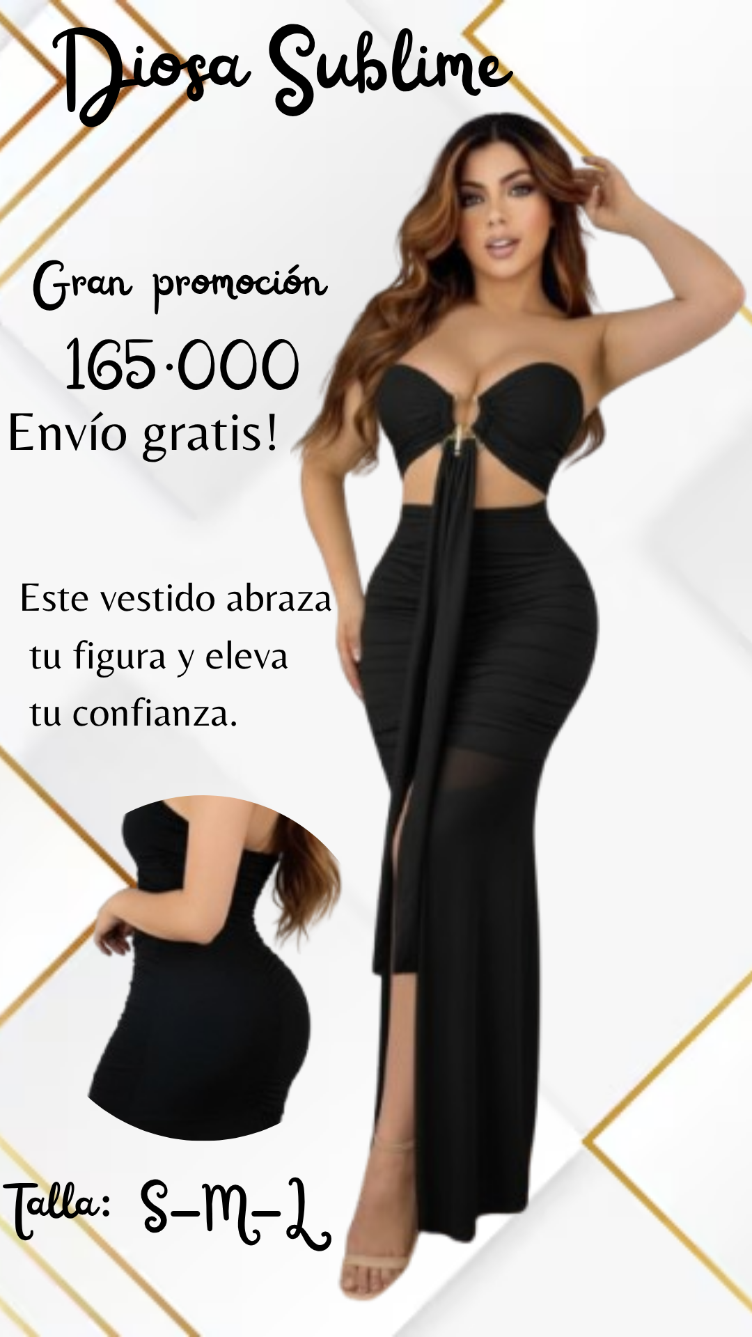 Vestido Diosa Sublime
